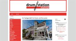 Desktop Screenshot of drumstation-maintal.de